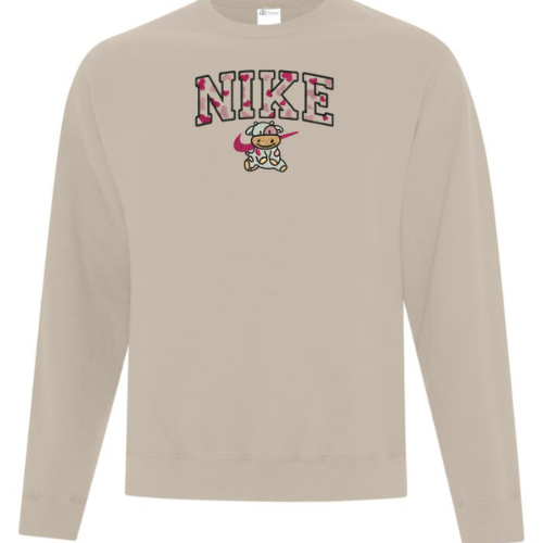 04-398  Crewneck broderie