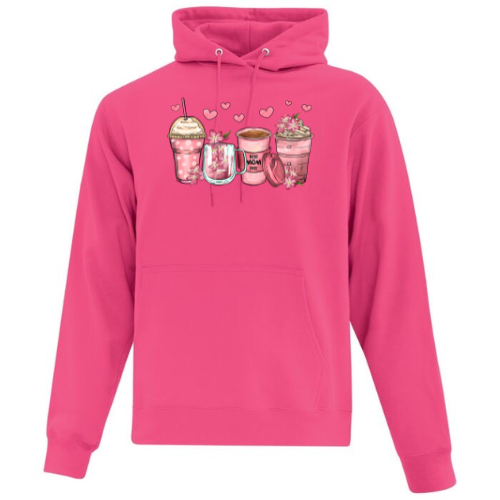 3-14 MOTHERS DAY FLORAL COFFEE CUPS  Hoodie adulte