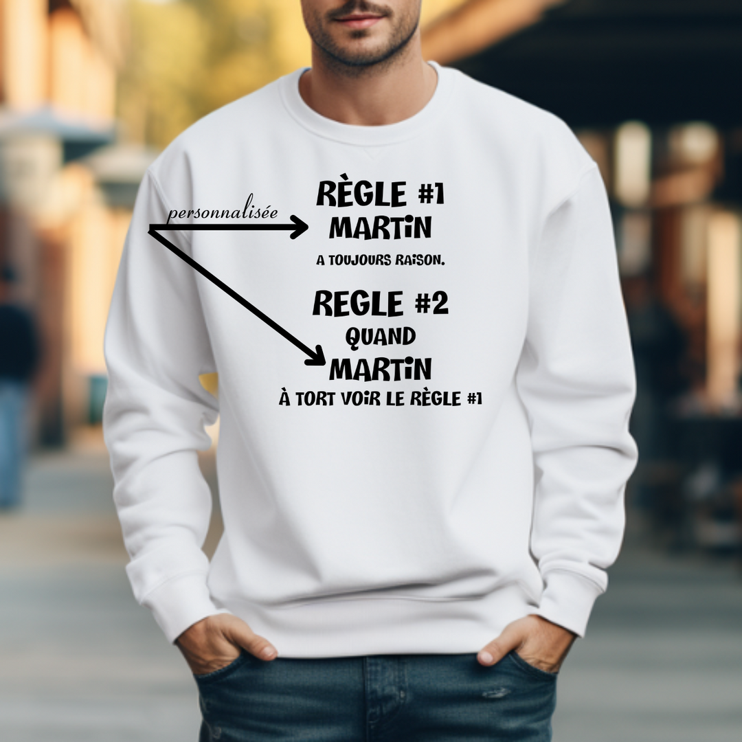 8-116 crewneck adulte