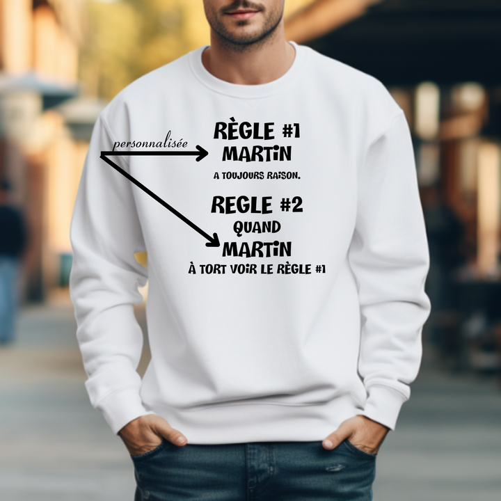 8-116 crewneck adulte
