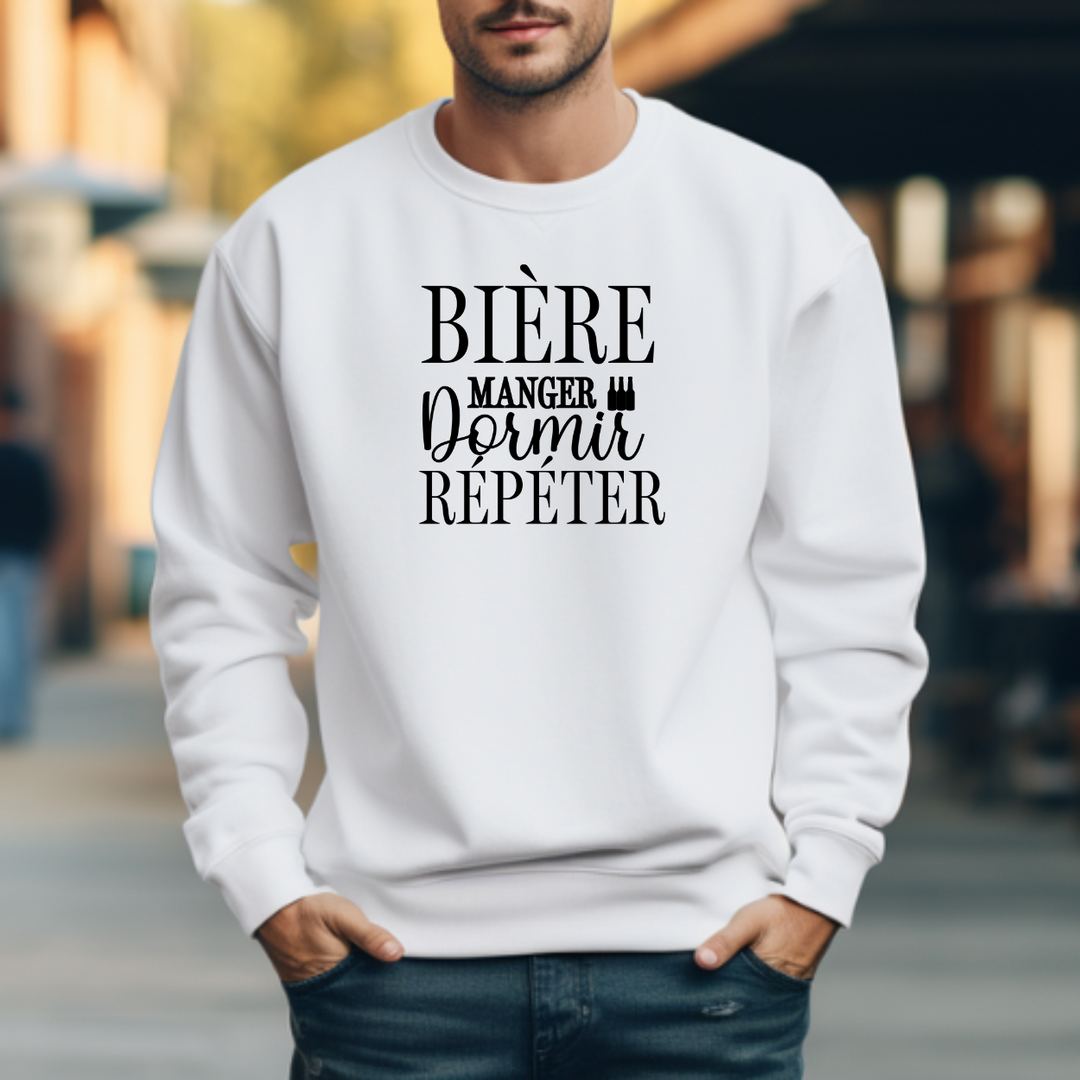 8-124 crewneck adulte