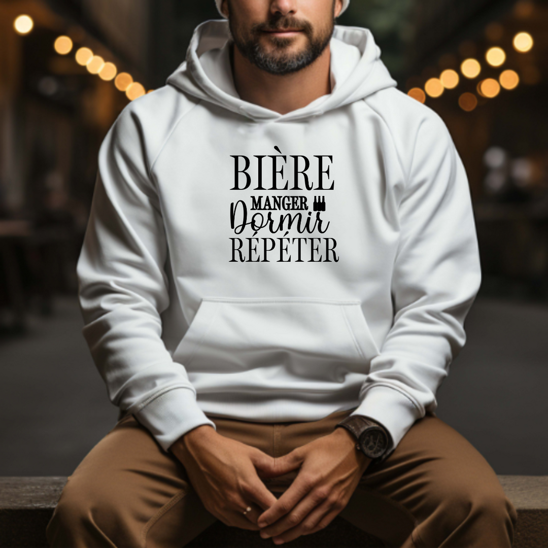 8-124  hoodie adulte