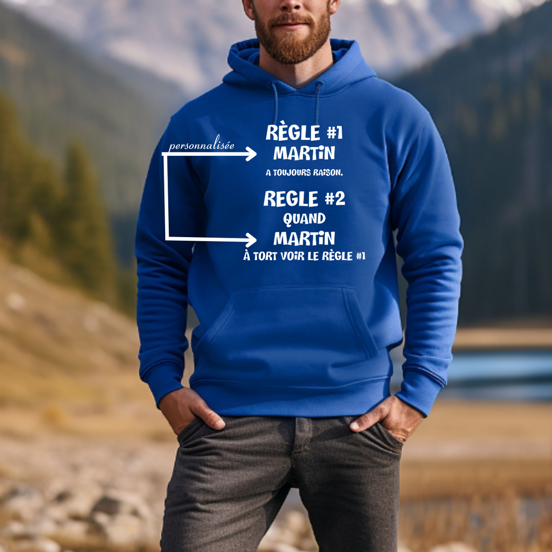 8-116 hoodie adulte