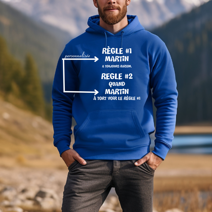 8-116 hoodie adulte