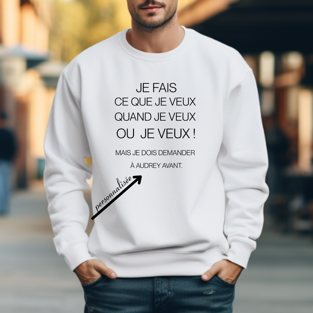 8-117 crewneck adulte
