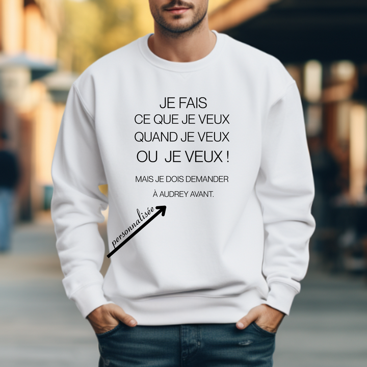 8-117 crewneck adulte